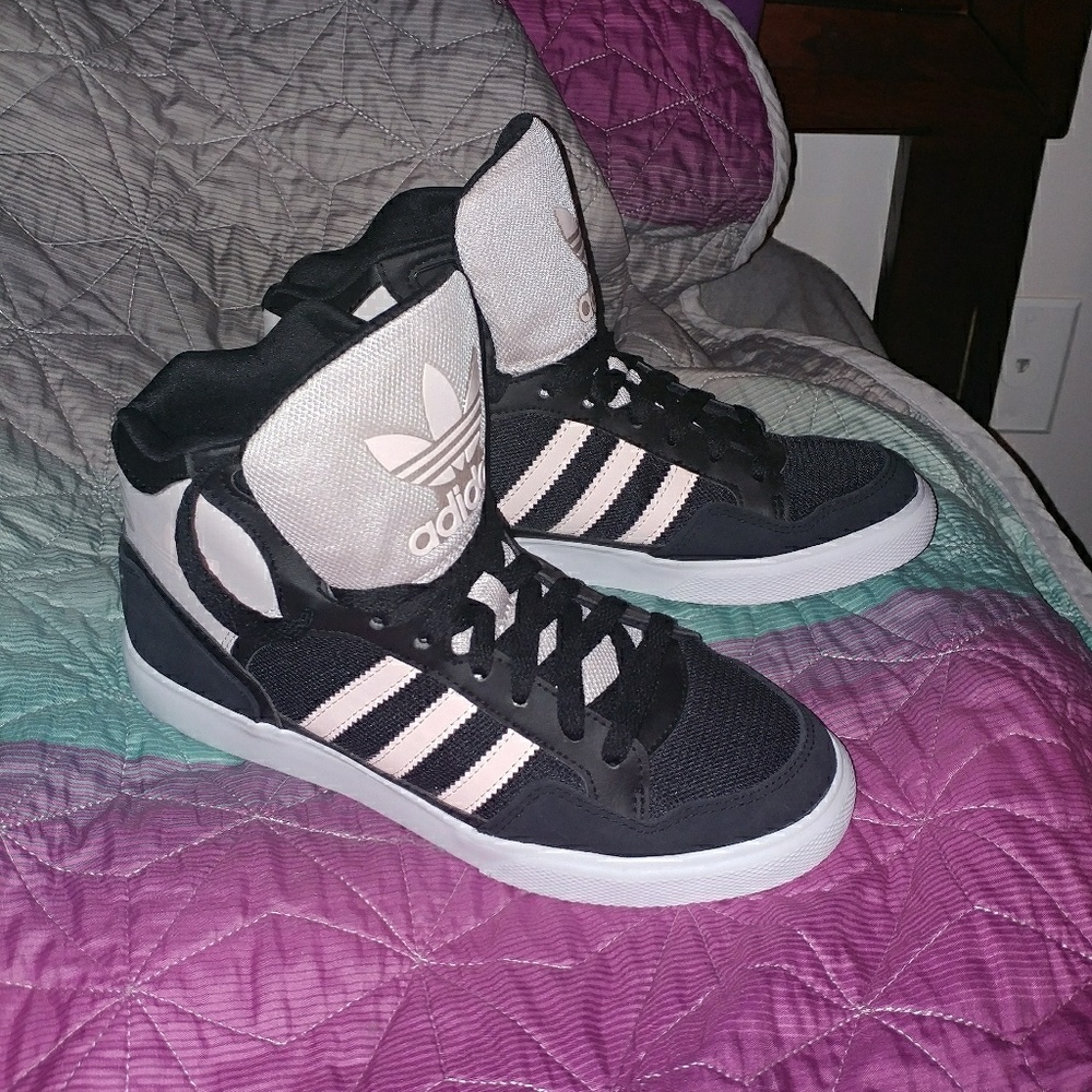 adidas high top sneakers